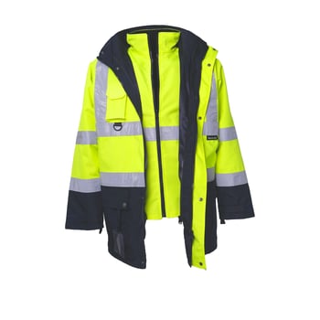 Blacksafe ProBasic PRB-1100 5 in 1 Hi-Vis Jacket