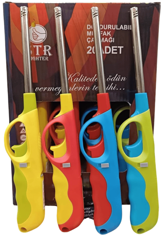 Str Mutfak Çakmağı Uzun Renkli