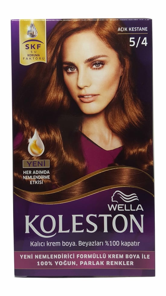 Koleston Kit Saç Boyası Açık Kestane 5 4