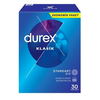 DUREX Klasik Prezervatif 30'lu