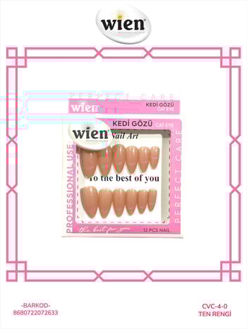 Wien takma tırnak - Ten rengi