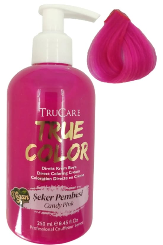 Trucare Truecolor Renkli Saç Boyası Pembe 250 ml