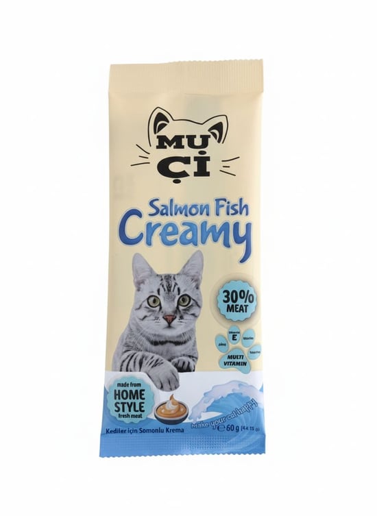 Muçi Krema Kedi Ödülü 4X15 Gr Balıklı