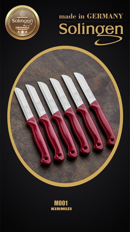 Solingen Simli Tekli Myve Bıçak