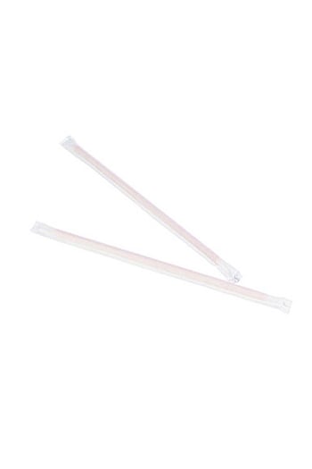 Kağıt Sargılı Pipet 5mmx22cm 200 Adet