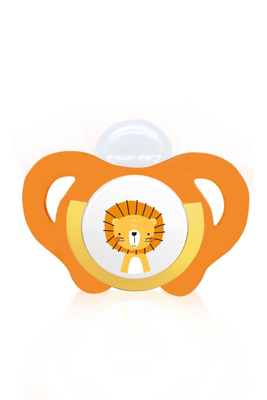 Wee Baby Safari Emzik No:3 18+ Ay Turuncu 