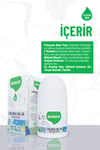 %100 Doğal Roll-on Beyazlatıcı Etkili Deodorant Ter Kokusu Önleyici Bitkisel Lekesiz Vegan 50 ml