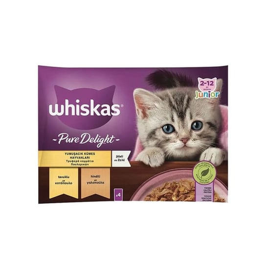Whiskas 85 Gr 4'Lü Pouch Kümes Hayvanlı Tavuklu & Hindili Yavru  5900951303388
