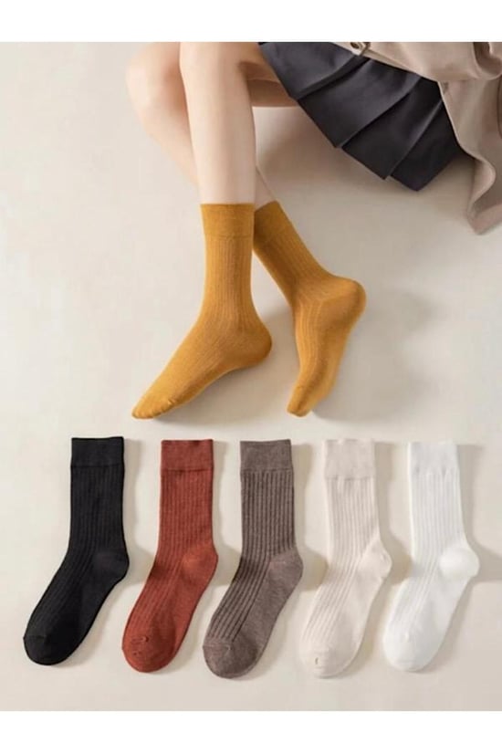 BGK Unisex 6'lı Soket Çorap 36 - 40