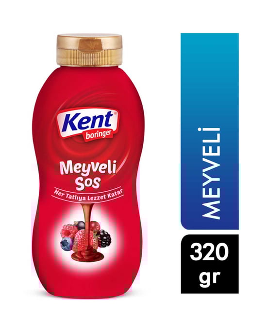 Kent Boringer Topping Sos 320 gr Meyveli