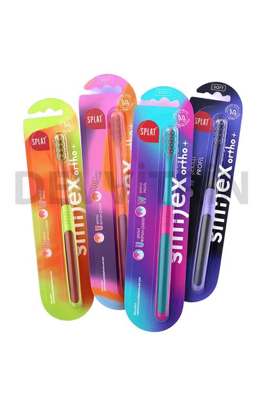 Splat Smilex Ortho Ortodonti Diş Fırçası Yumuşak