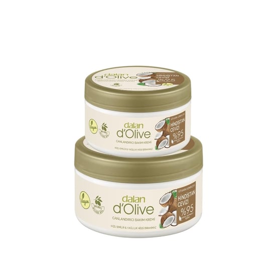 Dalan D Olive Vitamin Kompleks Hindistan Cevizi Canlandırıcı Bakım Kremi 250 ml + 150 ml