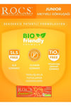Rocs Junior Meyveli Gökkuşağı Diş Macunu 6-12 Yaş 60 ml