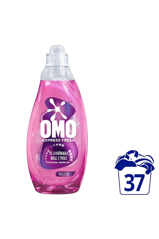 Omo Express Fresh Renkli ve Siyah 1480Ml