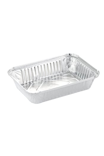 Alüminyum Kap 750 gr Dikdörtgen 100 Adet