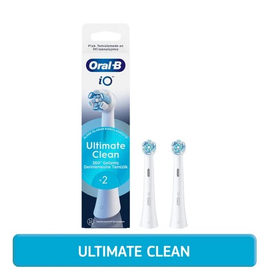ORAL-B İO Ultimate Clean Diş Fırçası Yedeği 2li