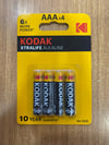 Kodak Xtralife Alkaline 4'lü İnce Pil
