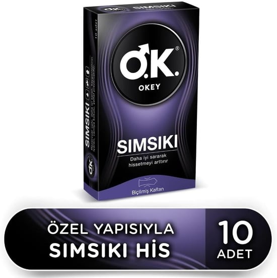 Okey Sımsıkı Prezervatif 10 Adet