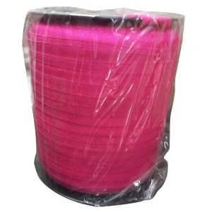 P Parla Çamaşır Lastiği Düz 1 cm  75 Metre 1 Top Fuşya