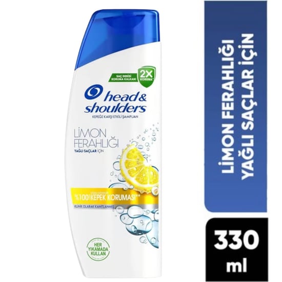 Head & Shoulders Şampuan Limon Ferahlığı 330 Ml