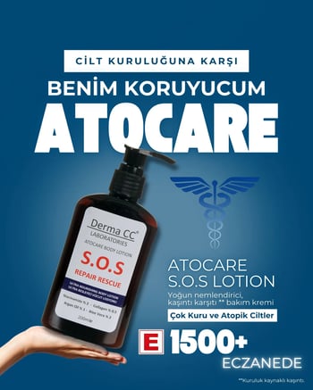 DERMA CC LABORATORIES S.O.S BAKIM - ATOPİK CİLTLERE ÖZEL VÜCUT LOSYONU 200 ML