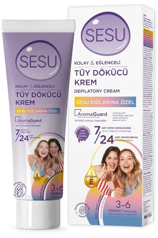 Sesu İlkadım Tüy Dökücü Krem 100 Ml