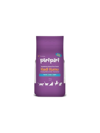 Pisipisi Eczacıbaşı Kedi Kumu İnce Pudralı 10 Kg