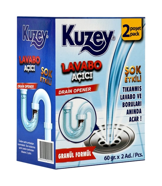 Kuzey Lavabo Açıcı 2x50 gr