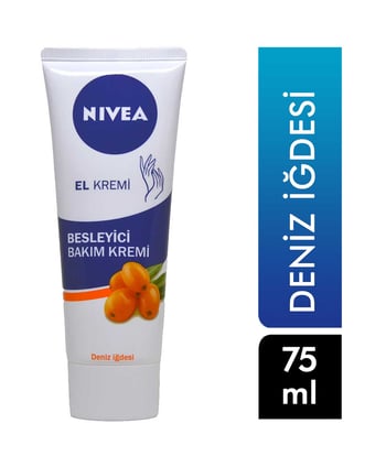 Nivea El Kremi 75 ml Besleyici Bakim Deniz İğdesi