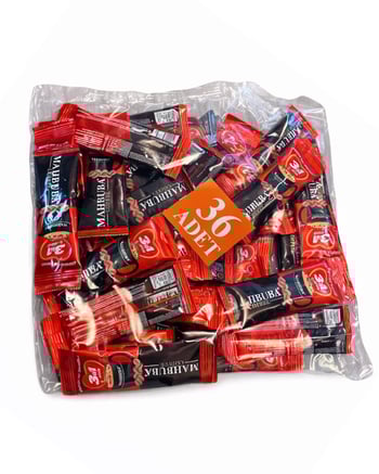 Mahbuba 3ü1 Arada 36x9gr Mini Küçük Boy İkramlık Otobüs Hazır Kahve Poşet