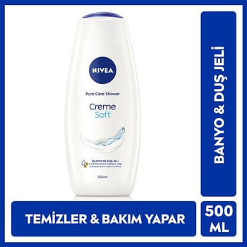 Nivea Duş Jeli Kadın 500Ml Creme Soft