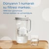 BRITA Cam Su Arıtma Sürahisi 1x Maxtra Pro All-In-1 Filtreli - Açık Mavi 2,5 lt