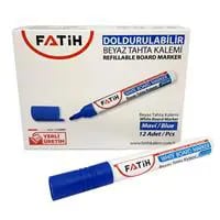 Fati̇h Doldurulabi̇li̇r Mavi̇ Renk Beyaz Tahta Kalemi̇