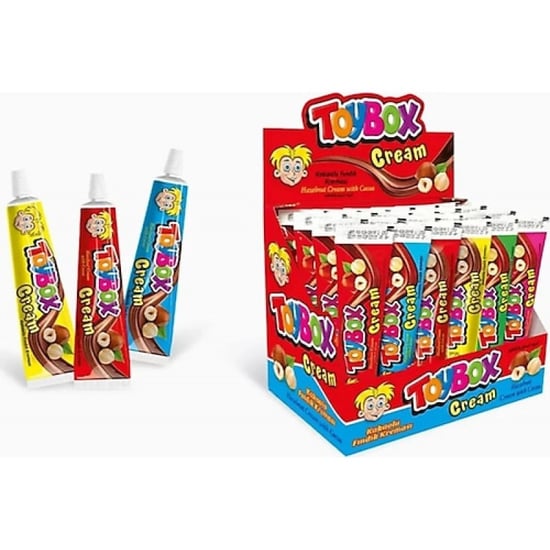 Toybox Tüp Çikolata 30 Gr. 24 Adet Erkek Çocuklara Özel