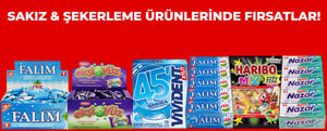 Hafta Sonu Fırsatları! Sakız Ve Şekerleme Ürünleri kampanya resmi