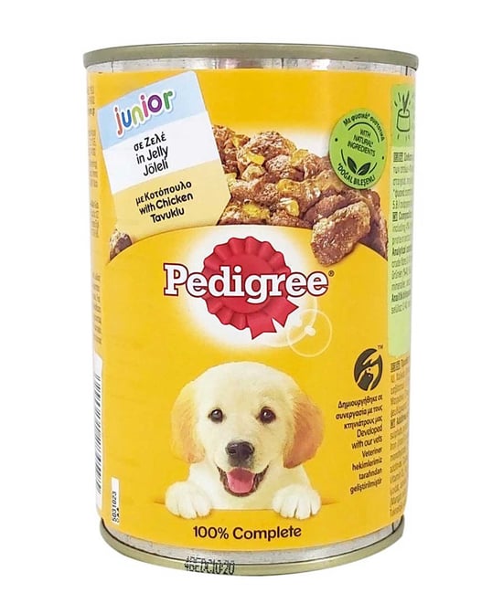 Pedigree Yavru Köpek Maması 400 gr Konserve Tavuklu Jöleli