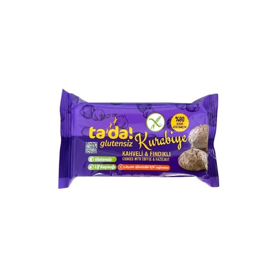 Tada Glutensiz Kahveli ve Fındıklı Kurabiye 75g