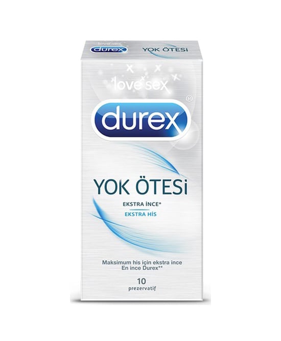 Durex Prezervatif 10'lu Yok Ötesi Ekstra His