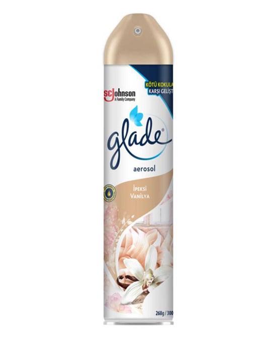 Glade Oda Kokusu Aerosol Sprey 300 ml İpeksi Vanilya