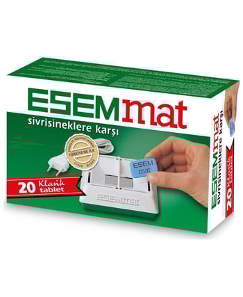 esemmat, sinek kovucu tablet, sinek tableti, sinek savar, sinek savar tablet, böcek ilacı, sinek ilacı, haşere ilacı