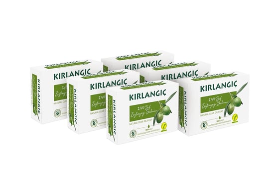 KIRLANGIÇ 125 GR ZEYTİNYAĞLI KATI SABUN * 6 ADET