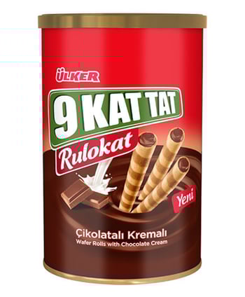 Ülker 9 Kat Tat Rulokat 170 gr Çikolatalı