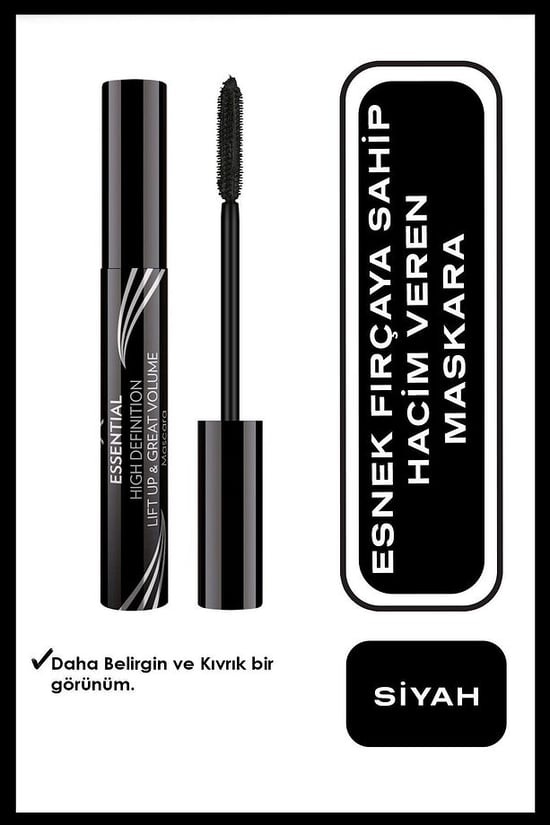 Golden Rose Essential High Definition Lift Up Great Volume Mascara Lift Up Ekstra Hacim Veren Maskara 9 ml
