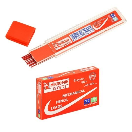 Mıkro M-610 Kırmızı Mın 0,7 - 2b 60mm