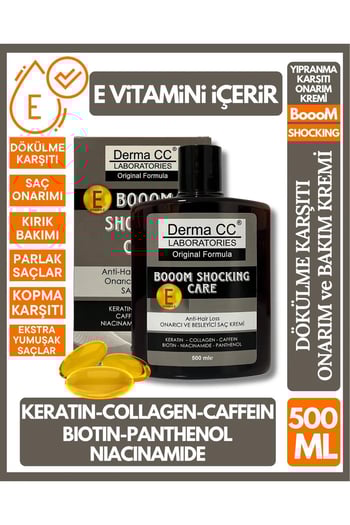 Derma CC LABORATORIES Yoğun Dökülme Karşıtı Saç Kremi 500ml