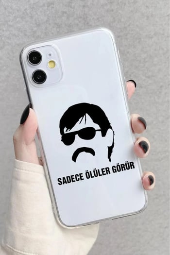 DİYARI FIRSAT  İphone 11 Uyumlu Türk Sembolleri Desenli Şeffaf Lüx Silikon Kılıf