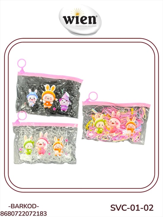 Wien kıl lastik toka cüzdanlı