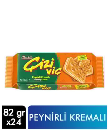 Ülker,Çiziviç Peynirli Kremalı Sandviç Kraker,krakerler,atıştırmalık ürünler,abur cubur ürünleri,abur cuburlar,atıştırnalık yiyecekler,gıda ürünleri,toptan gıda,toptan satın al,toptantr,toptan mağazacılık,toptan gıda