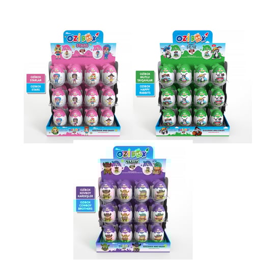 Ozibox  20Gr. Çikolatalı Sürpriz Yumurta