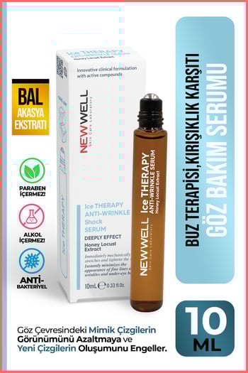 New Well Buz Terapisi,Kırışıklık Karşıtı Göz Bakım Serumu 10ML